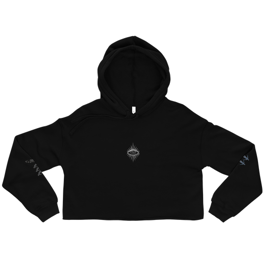 Celestial Vision Cropped Hoodie